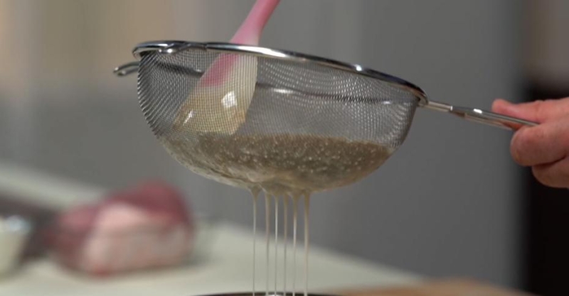 Овсяный кисель с ягодами