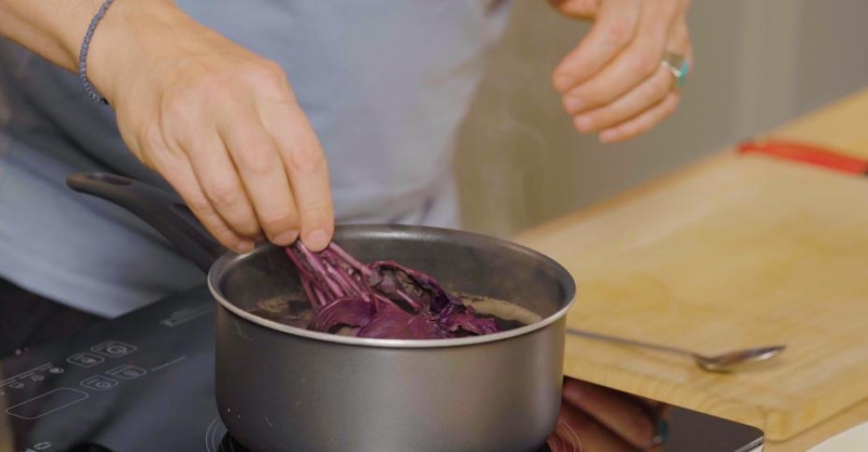 Пуэр на вишнёвом соке