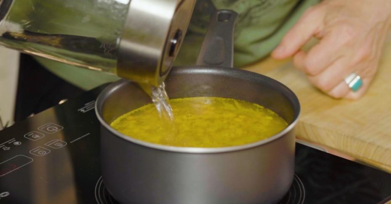 Облепиховый напиток с мёдом и мятой